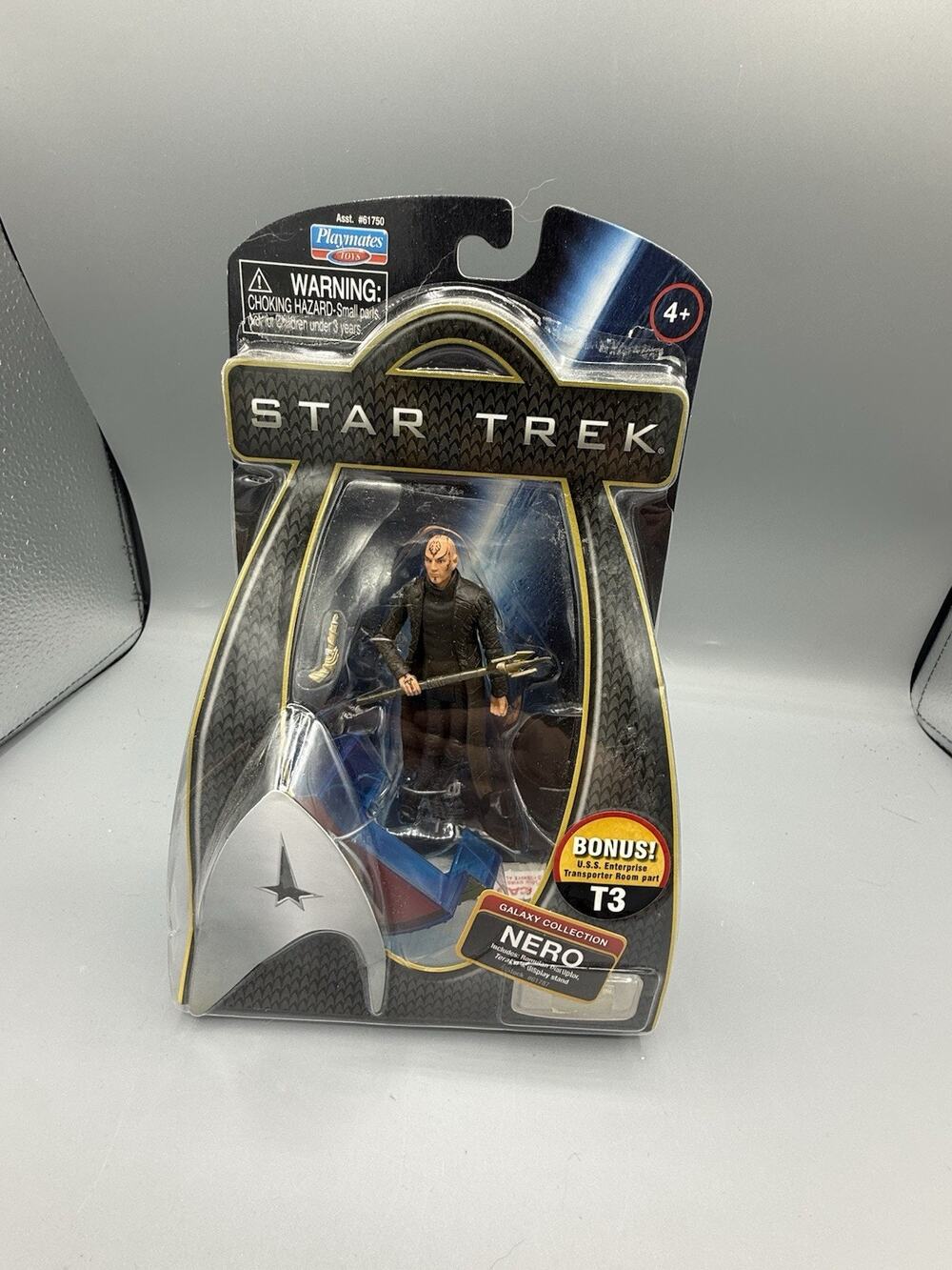 Star Trek Nero Galaxy Collection Playmates 2009 Figure Sealed T3 Bonus